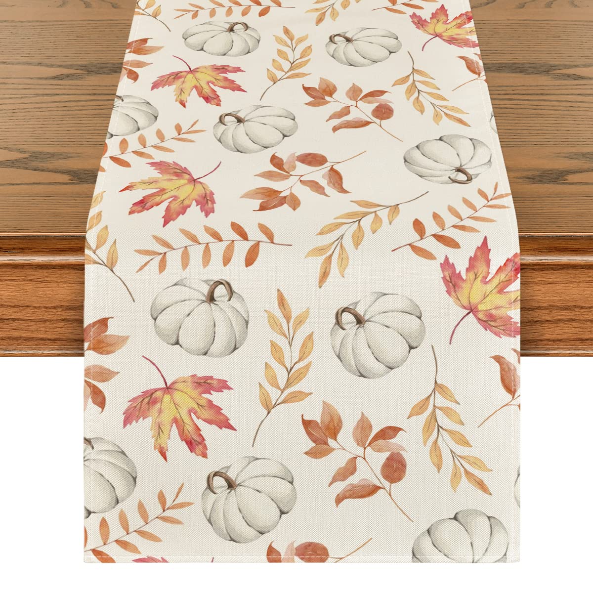 Artoid Mode 210 GSM Fall Table Runner Home Party Decor 13x72 Inch