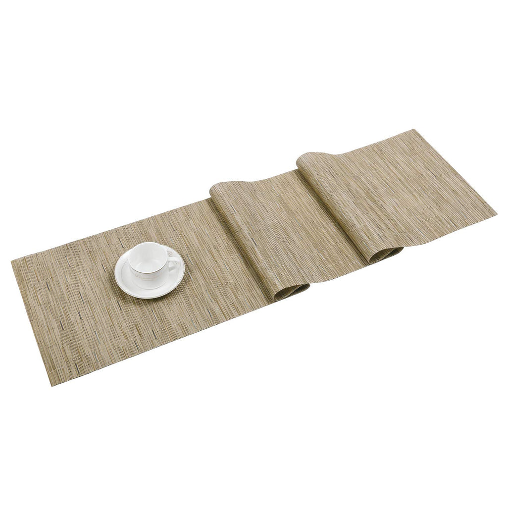 SHACOS Teal Blue Woven Placemats Set of 6 Place Mats for Dining Table