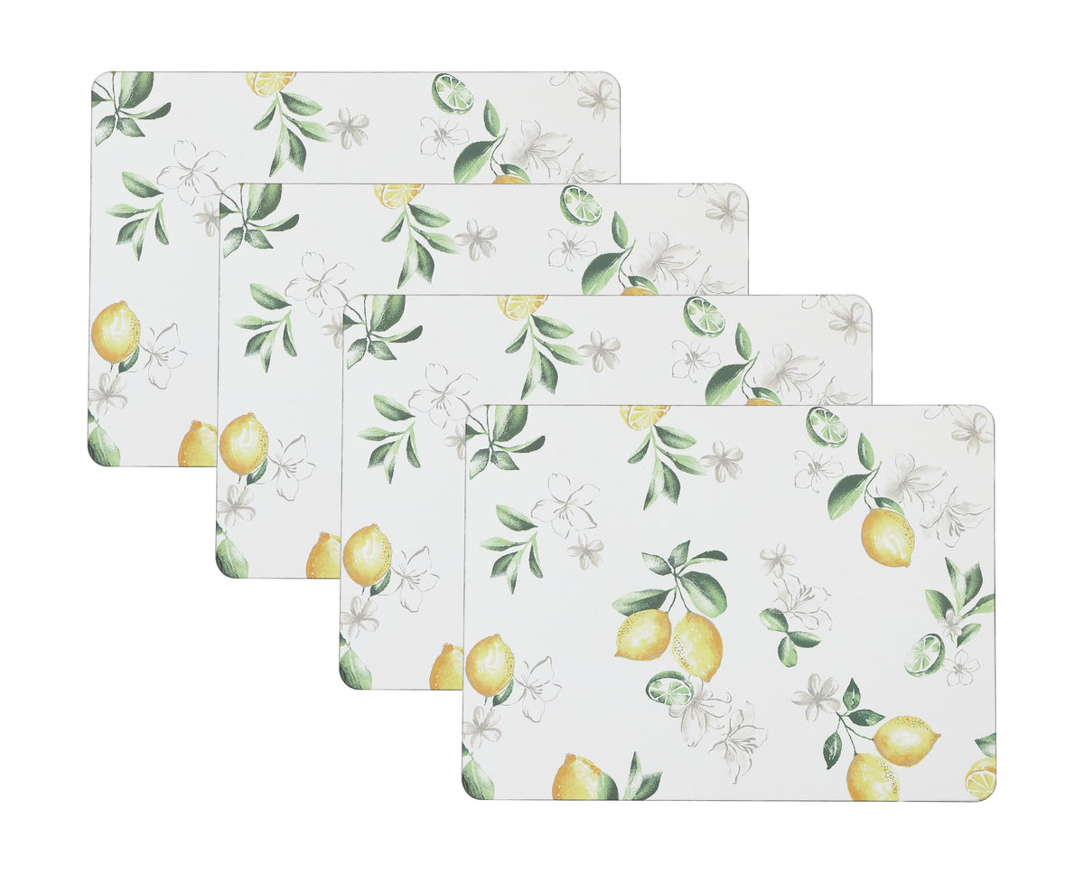 Laura Ashley Cork Placemats, 16 x 12-inch, Set of 4, Wild Meadow