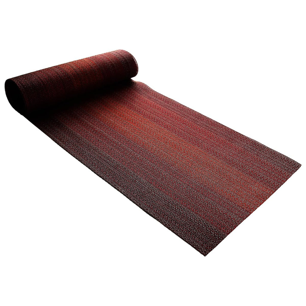 PIGCHCY Placemats,Durable Placemats for Dining Table,Washable Woven Vinyl Kitchen Placemats Set of 4 (Brown)