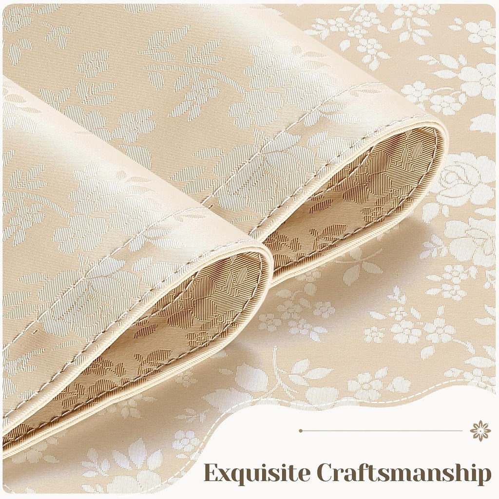 Smiry Rectangle Place Mats, Waterproof Heavy Duty Vinyl Placemats 6 Pack