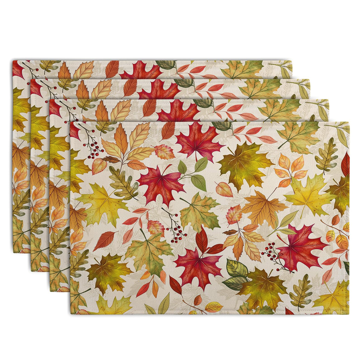 Rustic Daisy Placemats Set of 4 Vintage Flower Vases Wood Grain Linen Table Mats 12x18 Inch Summer Floral Wooden Board Farmhouse Washable Place Mat for Party Kitchen Dining Outdoor Indoor Decor