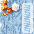 12 Pack Beige Cheesecloth Table Runner 17 x 108 Inch Gauze Table Runner Fabric Semi Sheer Cheese Cloth Table Decoration Bulk for Rustic Romantic Wedding Baby Shower Table Decoration