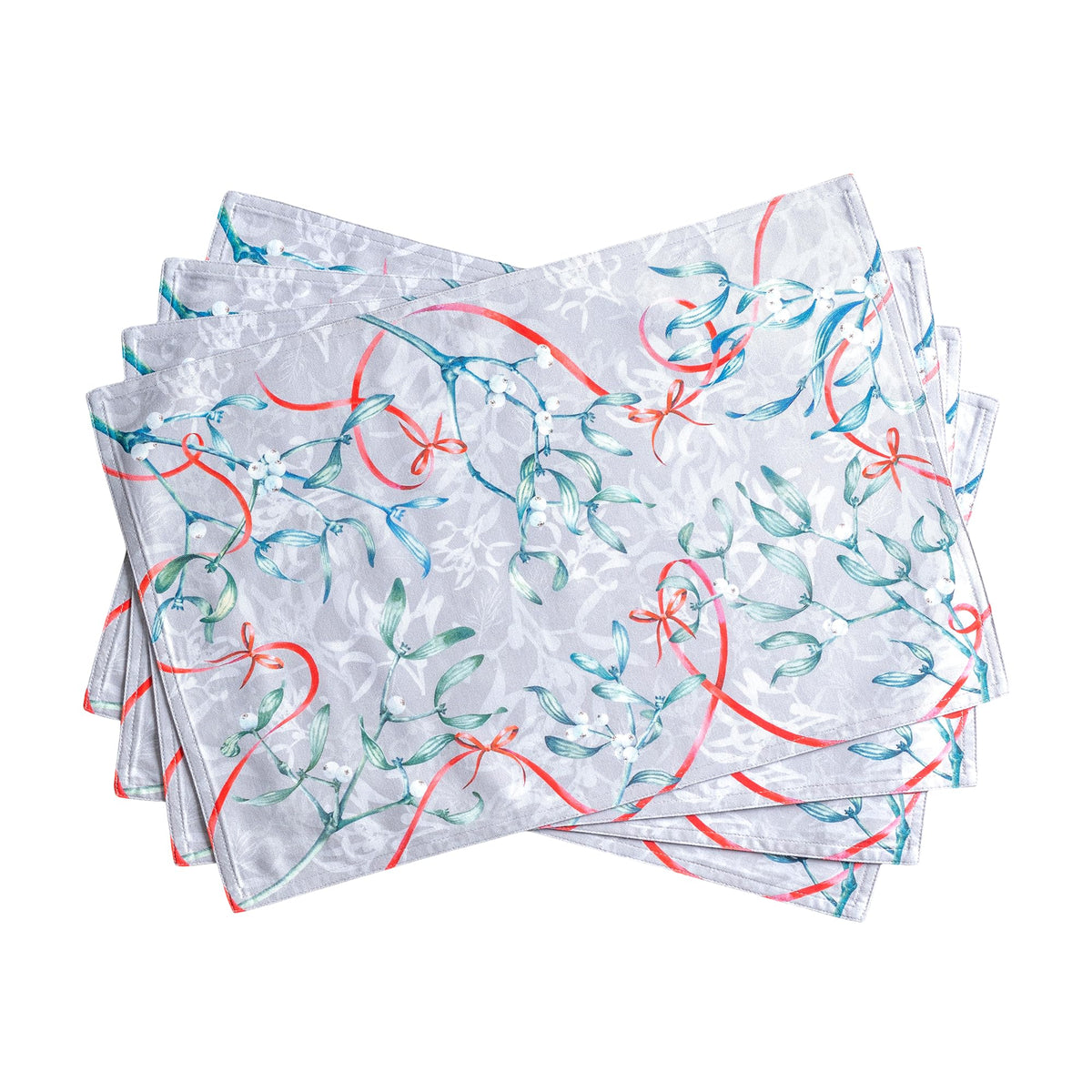 Maison d' Hermine Placemats Set of 4 Reusable 100% Cotton (13"x19")
