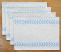 Wracra Embroidered Table Runner, White Table Runners 72 Inches Long