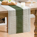 Artoid Mode Dark Grey Farmhouse Rustic Table Runner 12x72 Inch