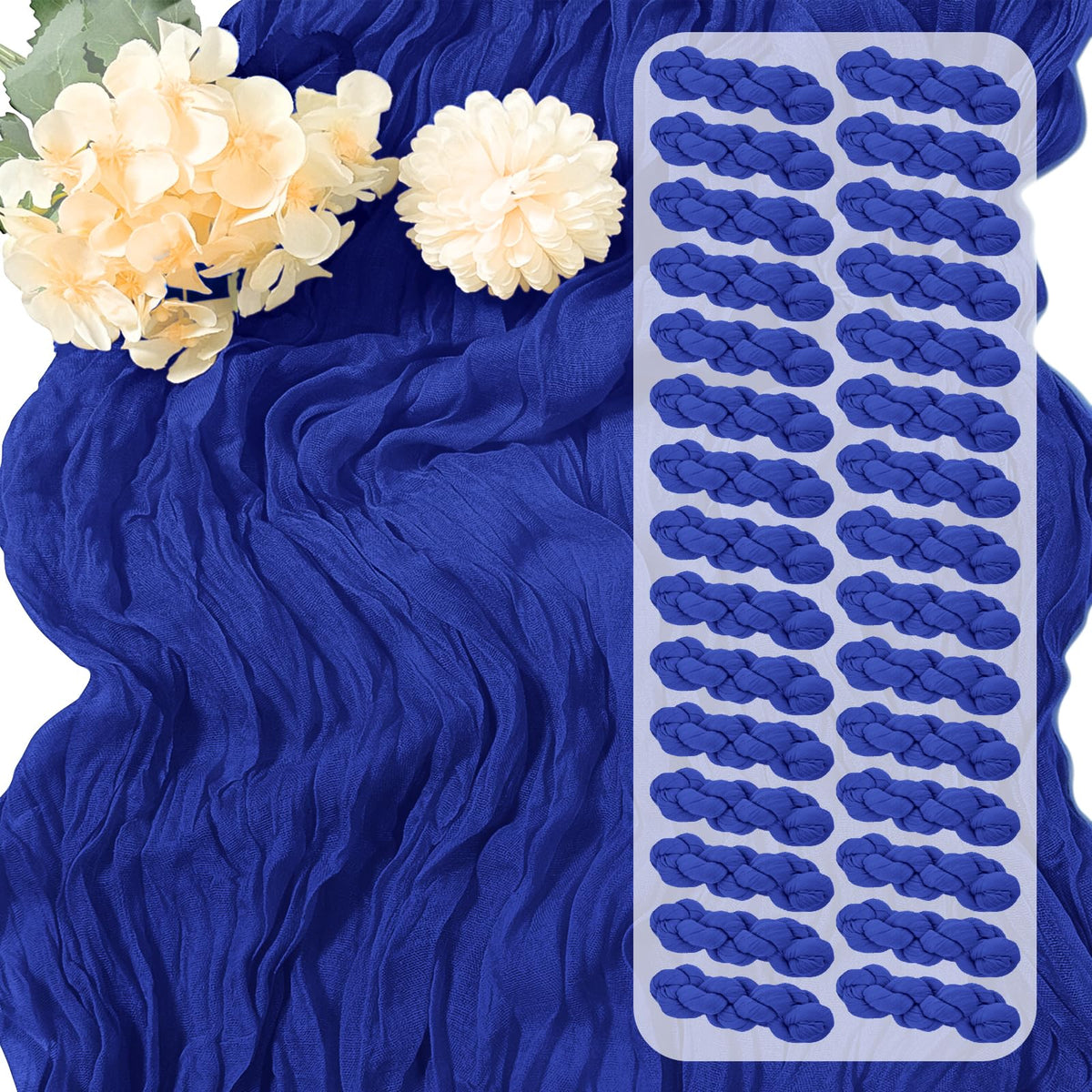 15 Pack Terracotta Cheesecloth Table Runner 17 x 108 inch Cheese Cloth Table Runners 9ft Terracotta Table Runner Rustic Romantic Sheer Gauze Runner for Wedding Party Baby Shower Table Decoration
