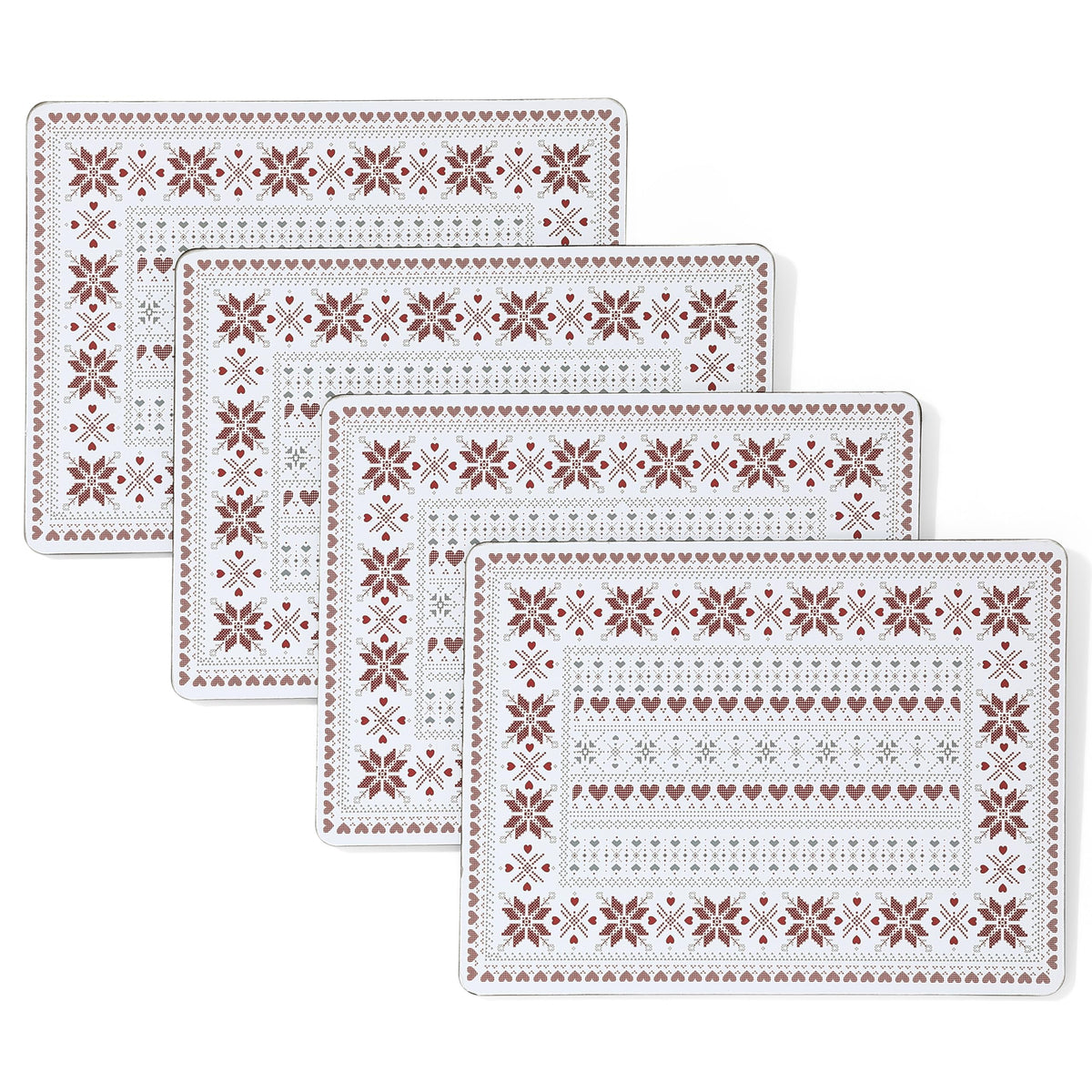 Laura Ashley Cork Placemats, 16 x 12-inch, Set of 4, Wild Meadow