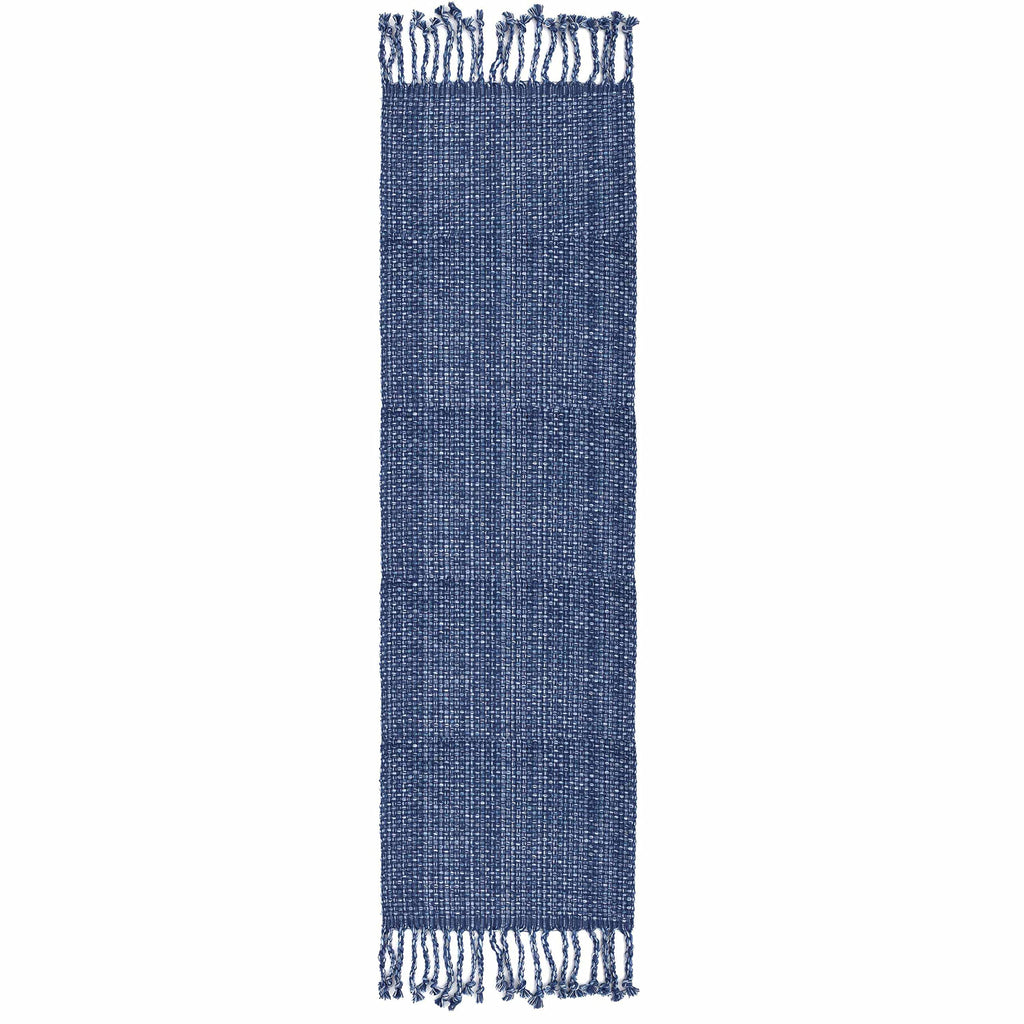 Sweet Home Collection 100% Cotton Placemats for Dining Room Rectangle Two Tone Woven Fabric 13" x 19" Soft Durable Table Mat Set, Set of 4, Eggshell