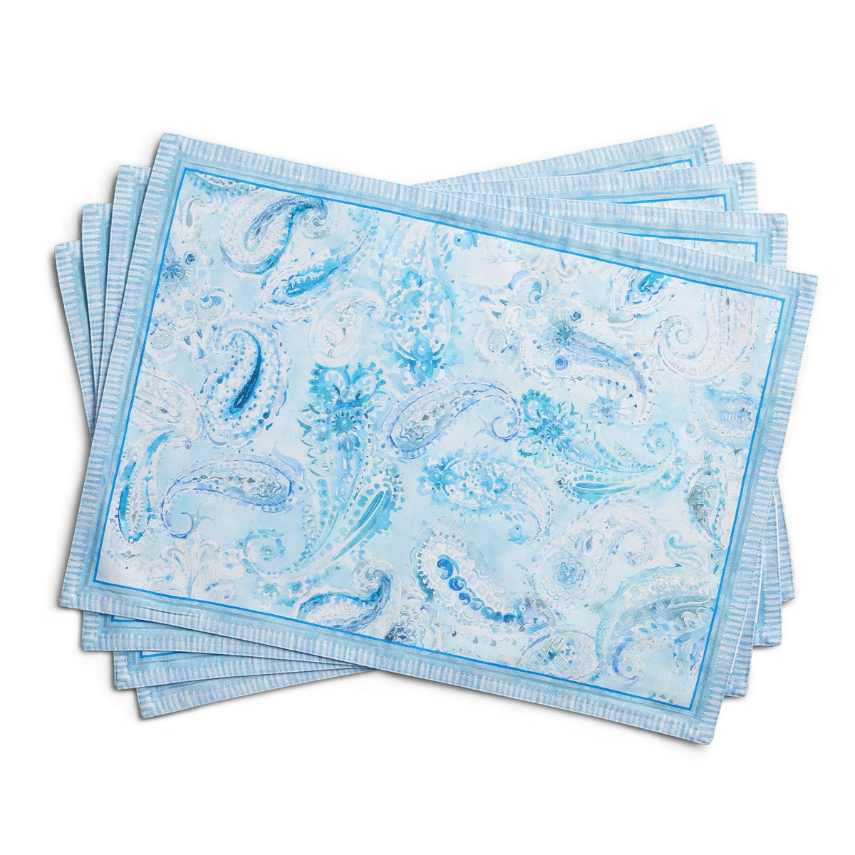 Maison d' Hermine Placemats Set of 4 Reusable 100% Cotton (13"x19")