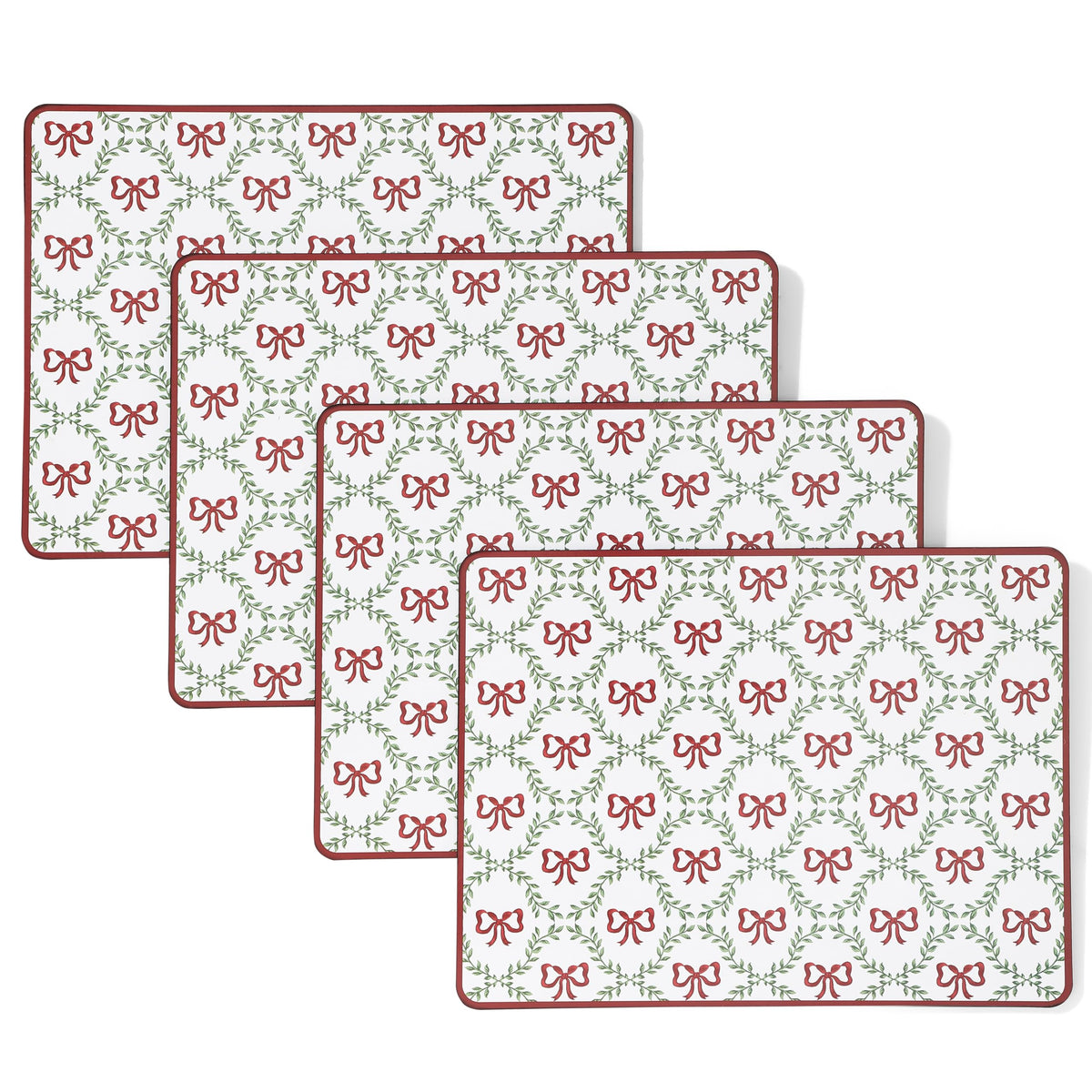 Laura Ashley Cork Placemats, 16 x 12-inch, Set of 4, Wild Meadow